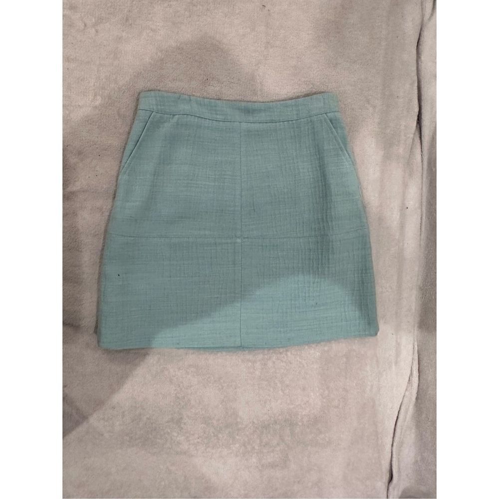 Light blue mini skirt Zara size M women’s